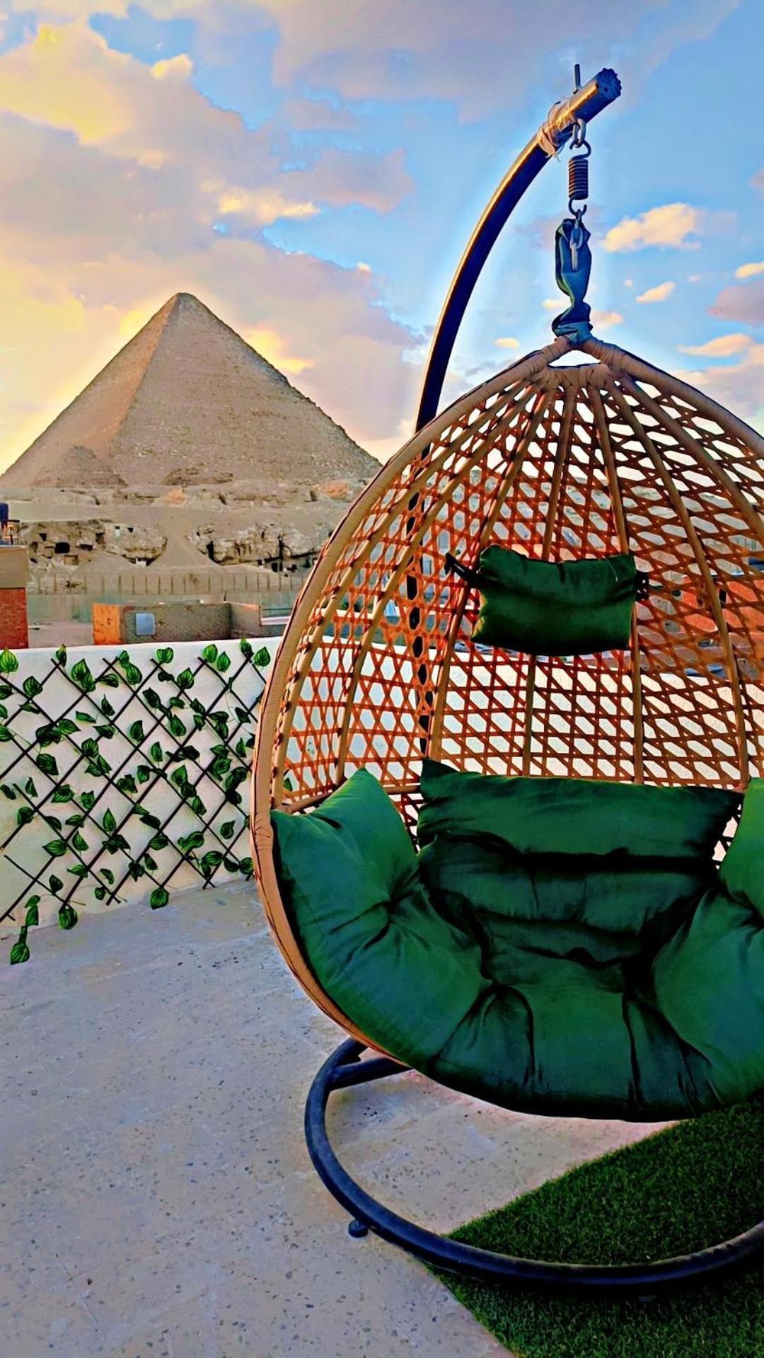 Solima Pyramids Inn Kafret el-Gabal Exterior foto