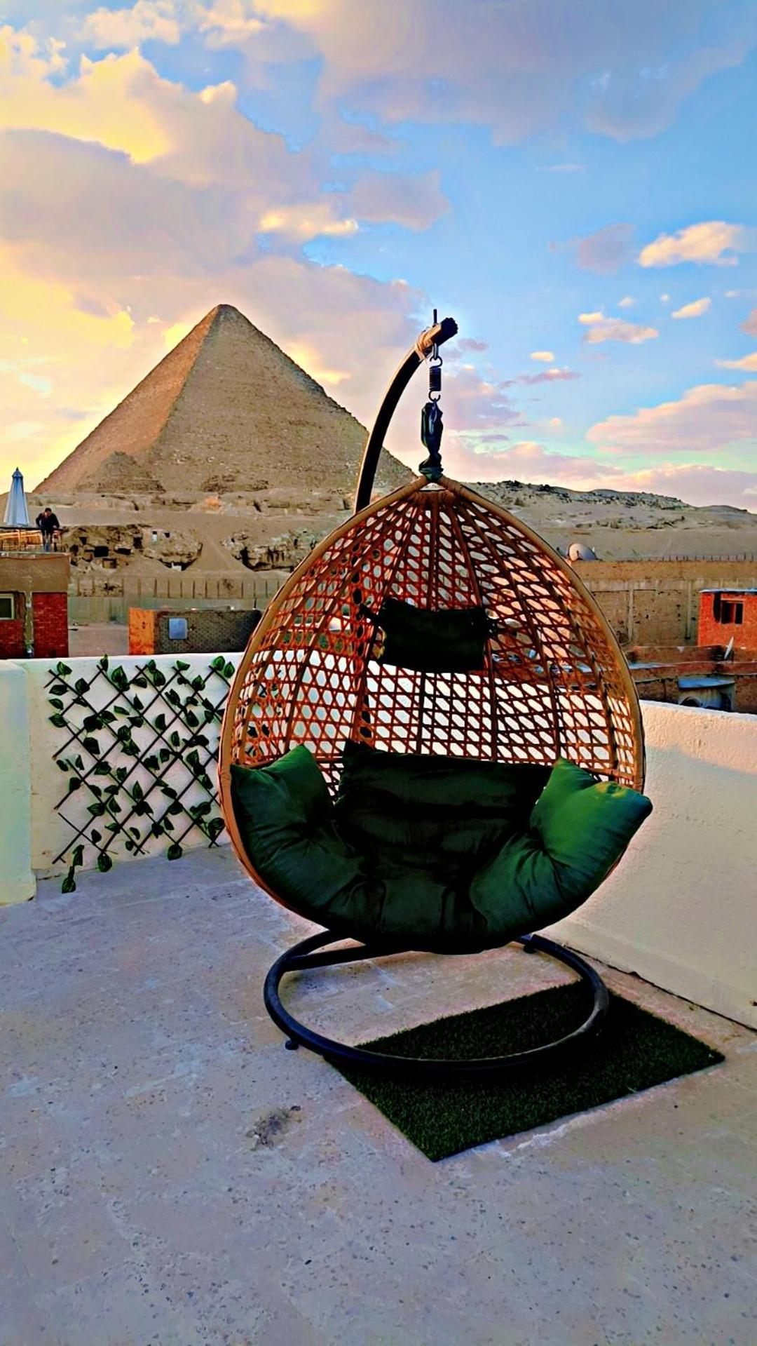 Solima Pyramids Inn Kafret el-Gabal Exterior foto