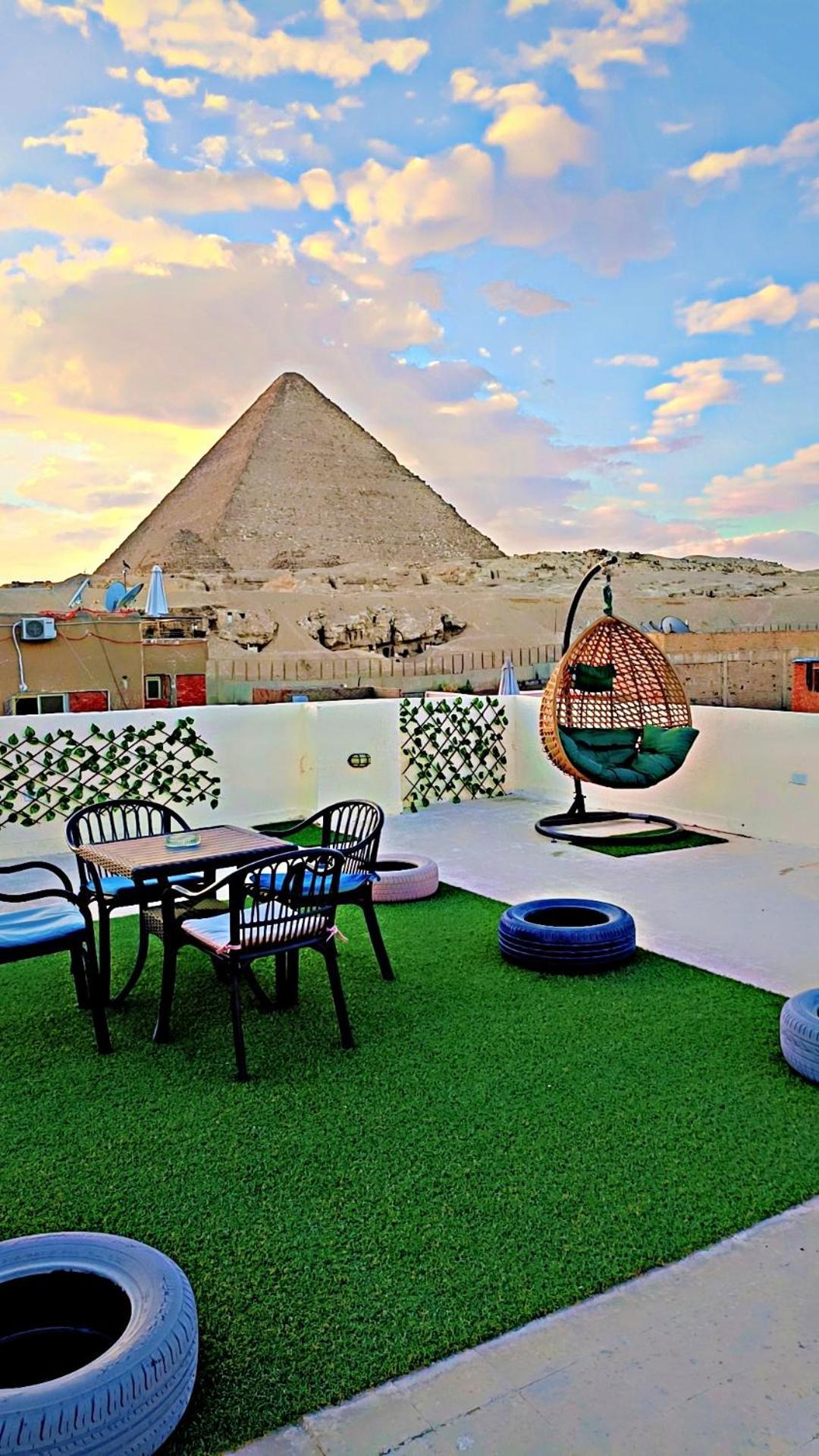 Solima Pyramids Inn Kafret el-Gabal Exterior foto