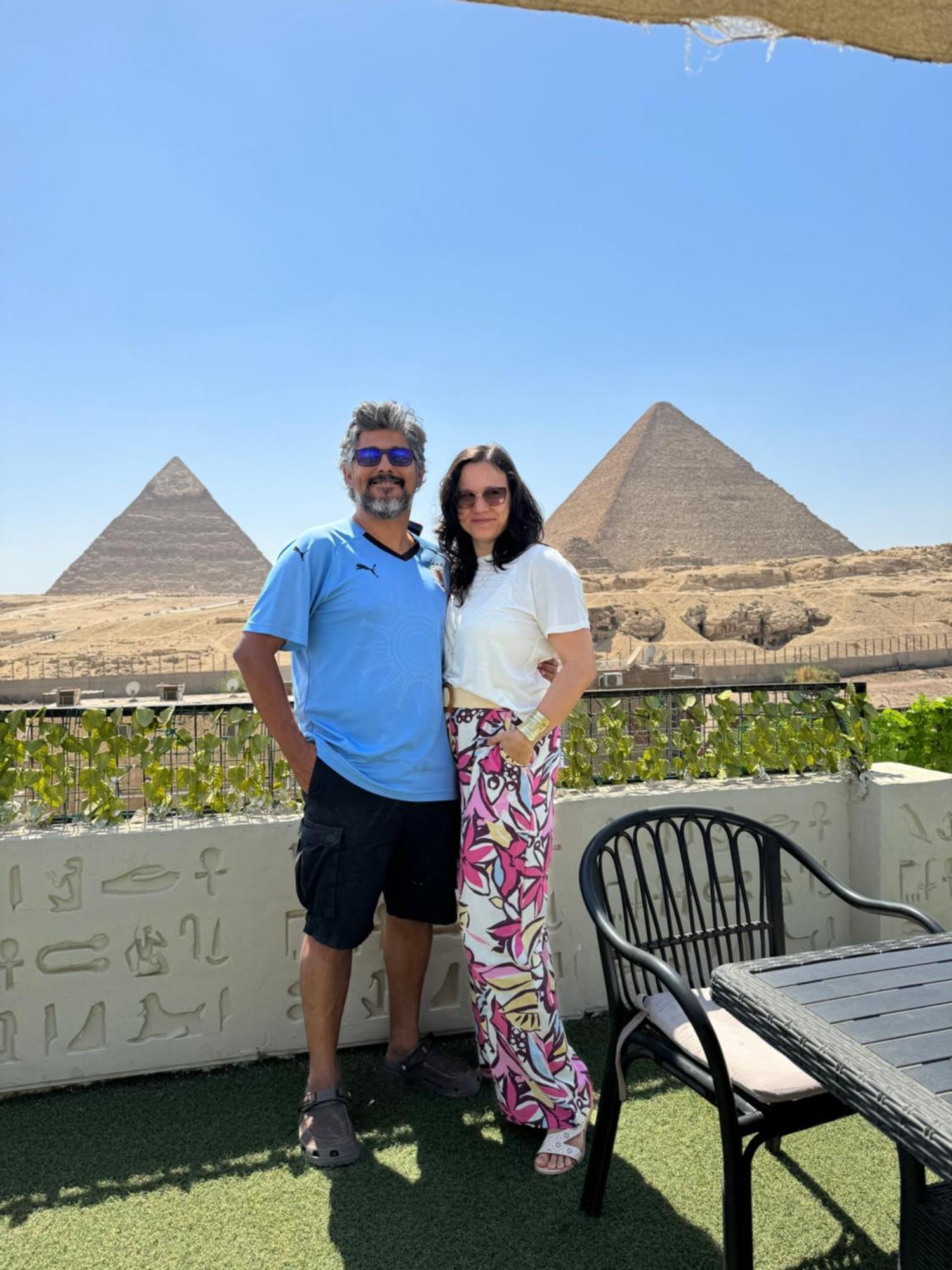 Solima Pyramids Inn Kafret el-Gabal Exterior foto